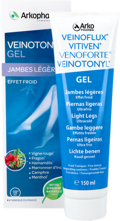 Veinotonyl Gel Jambes Legeres Effet Froid 150ml 13
