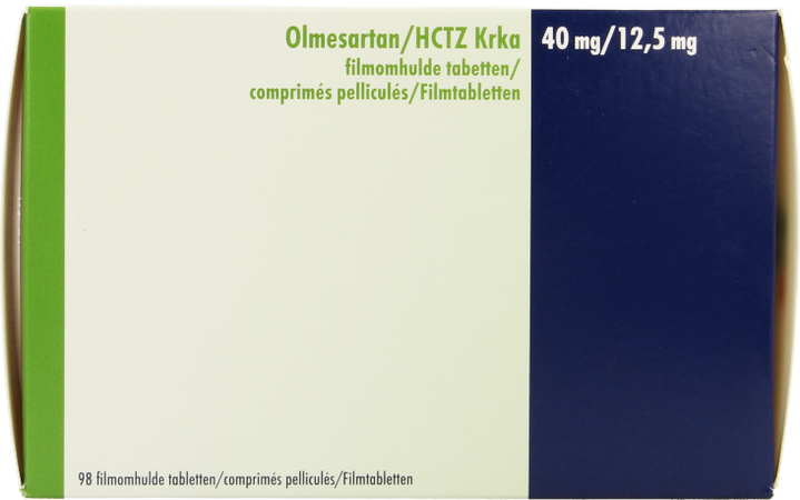 Olmesartan Hctz Krka 40/12,5mg Filmomh Tabl 98 1