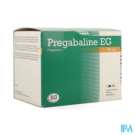 Pregabaline EG 300Mg Caps Dur   Blist. 200 X 300Mg