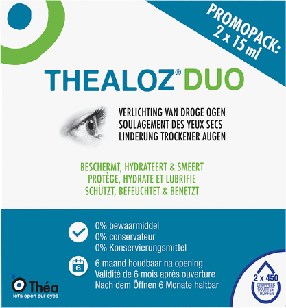 Thealoz Duo Oogdruppels 2x15ml 1