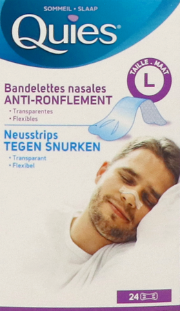 Quies A/ronflement Bandelette Nasale l 24 2