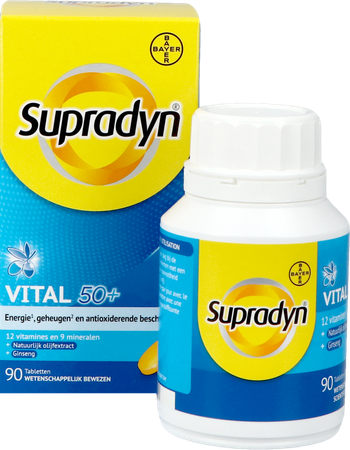 Supradyn Vital 50+ Filmomh Tabl 90 8