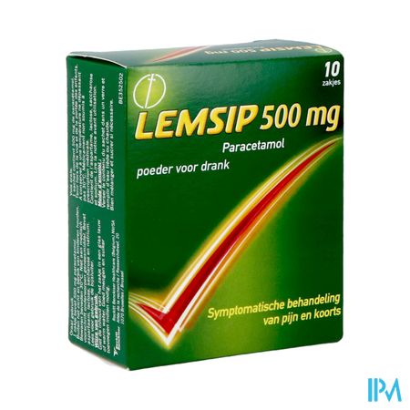 Lemsip Lemon 500 Sach Zakjes 10