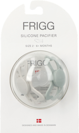 Frigg Fopspenen Butterfly T2 Silicon Sage/silver 2 1