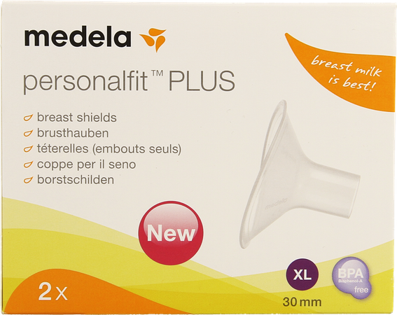 Medela Borstschild Personal Fit Plus Xl 30mm 1p 4