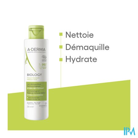 Aderma Biology Micellaire Melk Dermatolog. 200ml 10