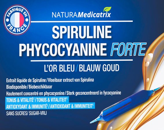 Spiruline Phycocyanine Forte Amp 20x5ml 2