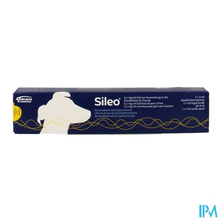 Sileo 0,1mg/ml Gel Oromucosal Chien 3ml 4