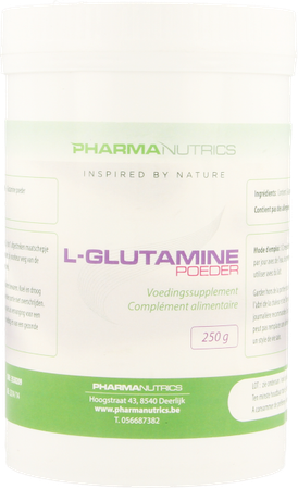 l Glutamine Pdr 250g Pharmanutrics 1