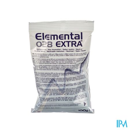 Elemental 028 Extra Neutraal Zakje 10x100g 1