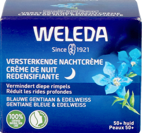 Weleda Blauwe Gentiaan & Edelweiss Nacht Cr 40ml 1