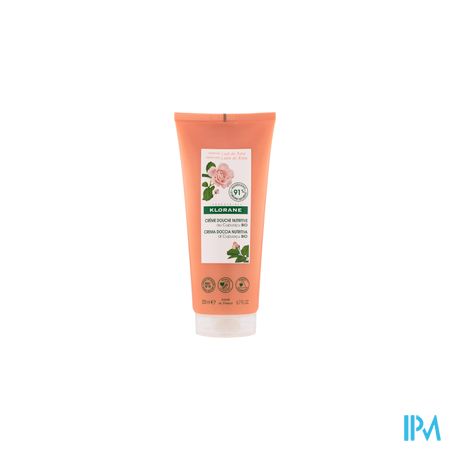Klorane Lichaam Douchecr Lait Rose 200ml Nf 2