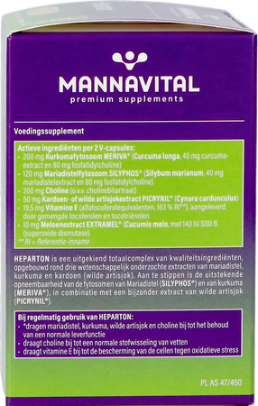 Mannavital Heparton V-caps 60 7