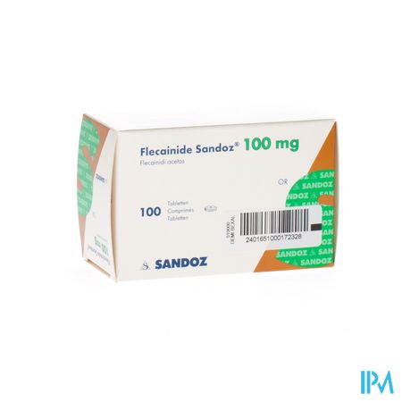 Flecainide Sandoz 100mg Tabl 100 X 100mg