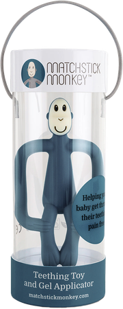 Matchstick Monkey Anneau Dentition Airforce Blue 1