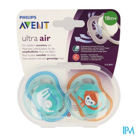 Philips Avent Fopspeen +18m Air Luiaard Aap