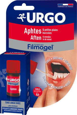Urgo Aften Mondwondjes Fruitsmaak Filmogel 6ml 1