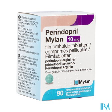 Perindopril Viatris 10mg Filmomh Tabl 90