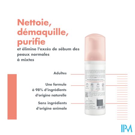 Avene Essentiels Mousse Nettoyante 50ml 7