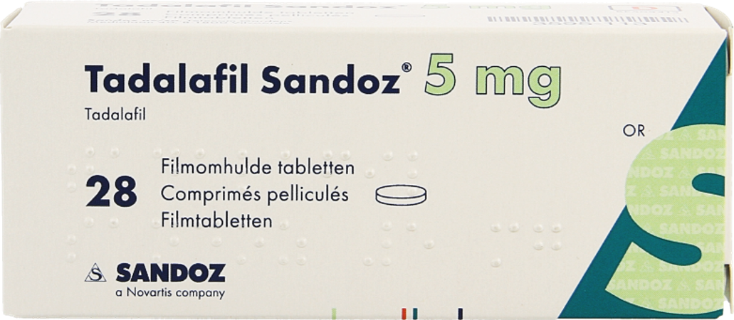 Tadalafil Sandoz 5,0mg Filmomh Tabl 28 X 5,0mg 8