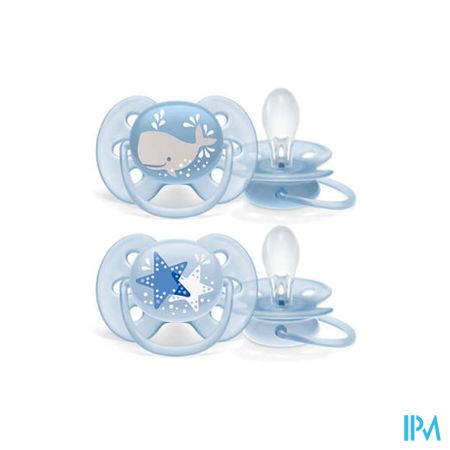 Philips Avent Fopspeen 6m+ Soft Boy 3