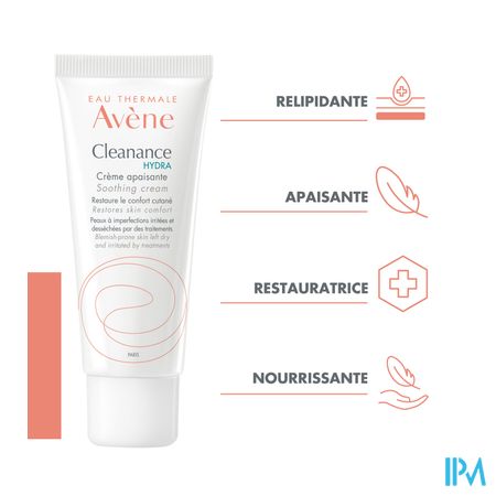 Avene Cleanance Hydra Creme Verzachtend 40ml 14