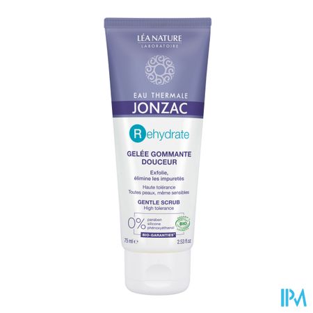 Jonzac Rehydrate Gommage Bio Creme Tube 75ml