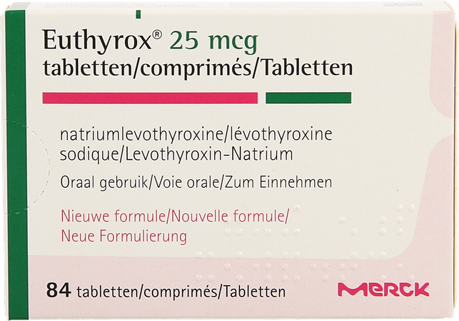 Euthyrox 25mcg Comp 84 Nf 1