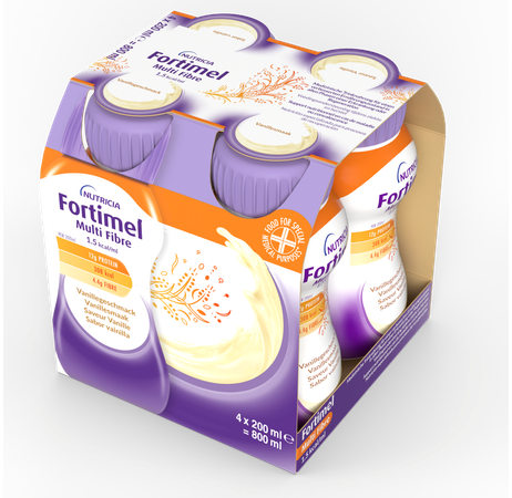 Fortimel Multifiber 1.5kcal Vanille 4x200ml 6