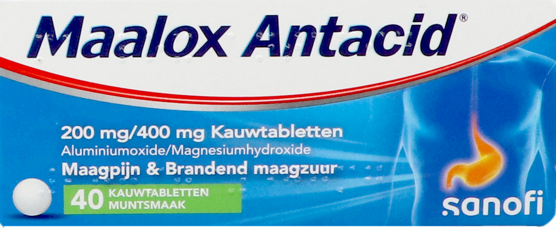 Maalox Antacid 200/400 Comp 40 2