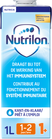 Nutrilon Peuter Groeimelk +1jaar Nf Tetra 1l 2