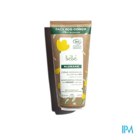 Klorane Bb Hydraterende Creme Bio 200ml 2