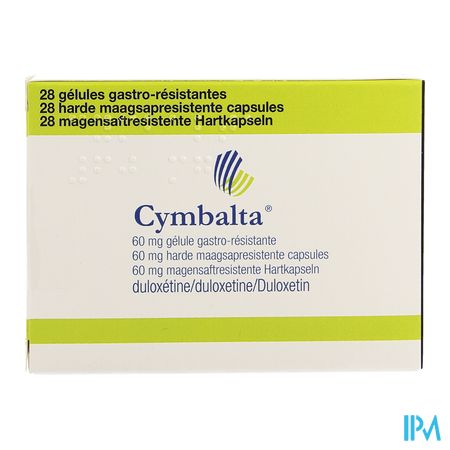 Cymbalta 60mg Pi Pharma Harde Maagsapresist Caps28 1