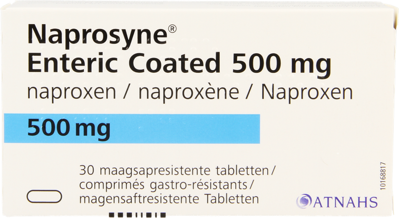 Naprosyne Enteric Coated Comp 30 X 500mg 2