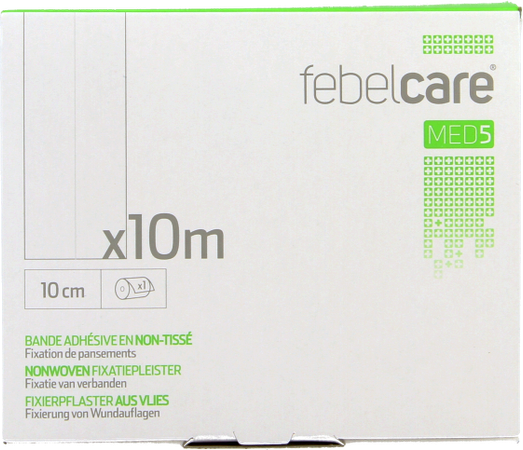 Febelcare Med5 Bande Adhesif N/tisse 10cm 10m 1 1