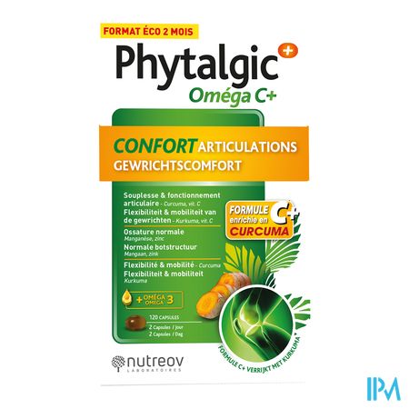 Phytalgic Omega C + Bt120 Caps 120 8