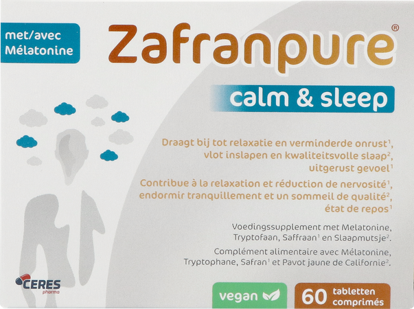 Zafranpure Calm & Sleep Comp 60 1