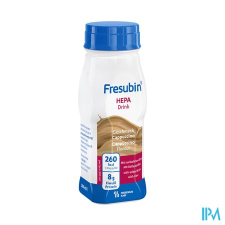 Fresubin Hepa Drink Cappuccino Easy Bottle 4x200ml 2