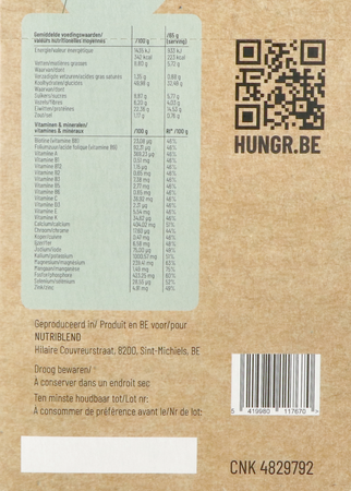 Hungr Vanilla Spice Shake 8x65g 5