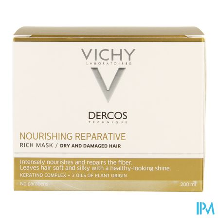 Vichy Dercos Voedend&herstellend Masker 200ml 2