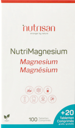 Nutrimagnesium Tabl 100 + Tabl 20 Gratis Nutrisan 4