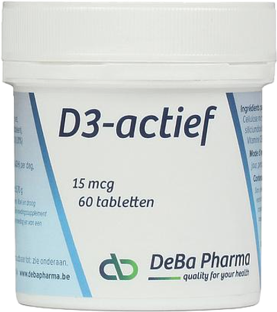 D3-actif Comp 60x15mcg Deba 3
