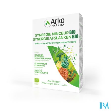 Arkofluide Synergie Minceur Bio Amp 20 4
