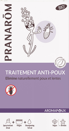Aromapoux Bio Spray A/luizen 30ml +sh 125ml +kam 2