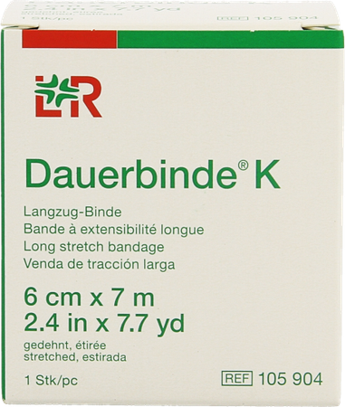 Dauerbinde K 6cm X 7m 1 105904 5