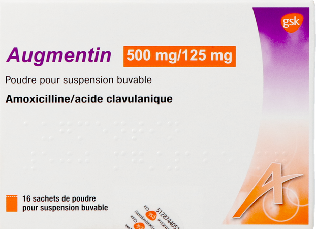 Augmentin Sach 16 X 500mg/125mg 5