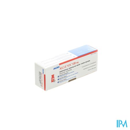 Xgeva 120mg Oplossing Voor Injectie 4 Fl