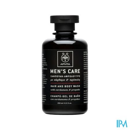 Apivita Men Care Sh Corps-cheveux 250ml