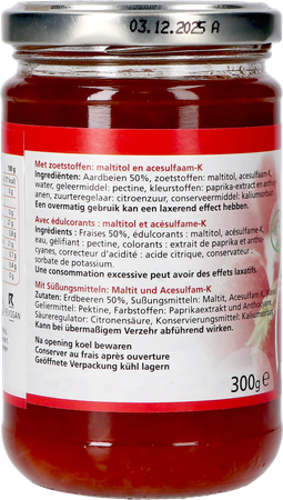 Prodia Broodbeleg Aardbei+maltit.300g 6071 Revogan 5