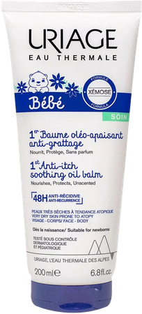 Uriage Bebe 1er Baume Oleo Apaisant A/grat. 200ml 3